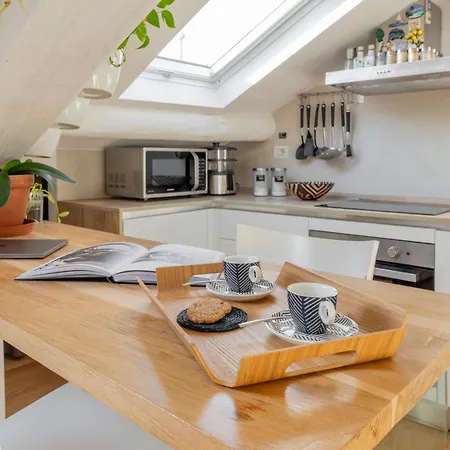 公寓 Bright Penthouse Attic In The Heart Of 米兰