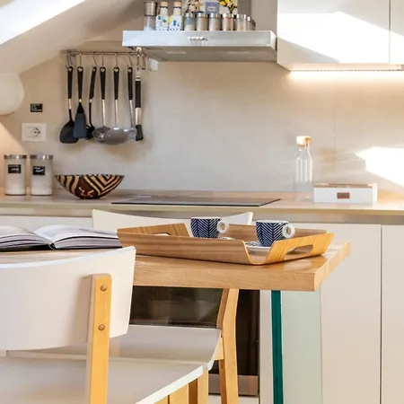 Bright Penthouse Attic In The Heart Of Apartment